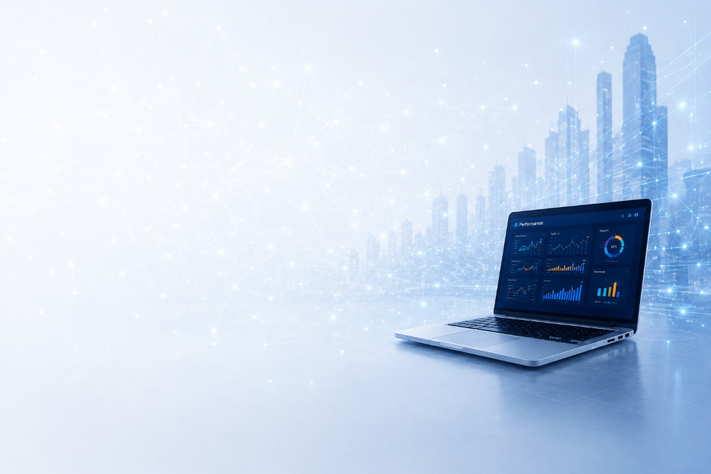 Salient Systems Dashboard & Network Background